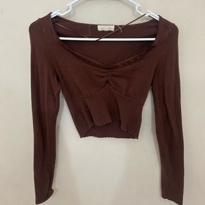 L.A. Hearts cropped top